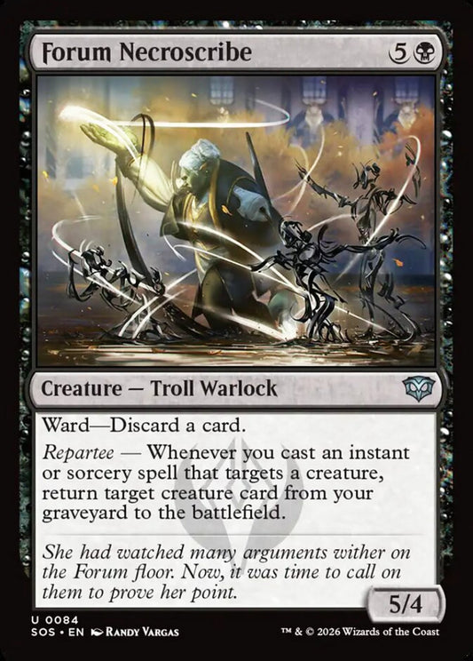 Forum Necroscribe SOS Creature Troll Warlock NM