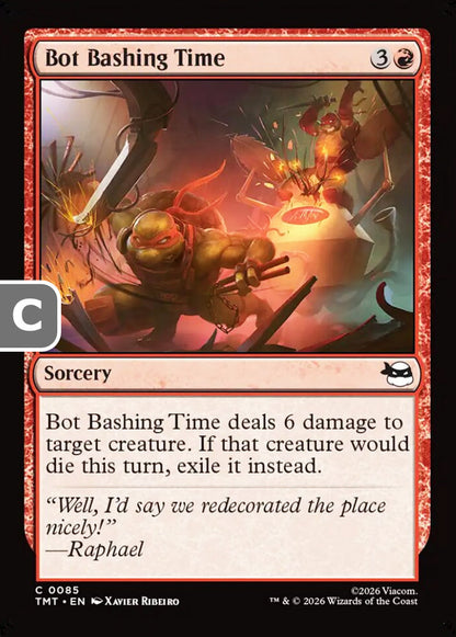 Bot Bashing Time TMT Sorcery  NM
