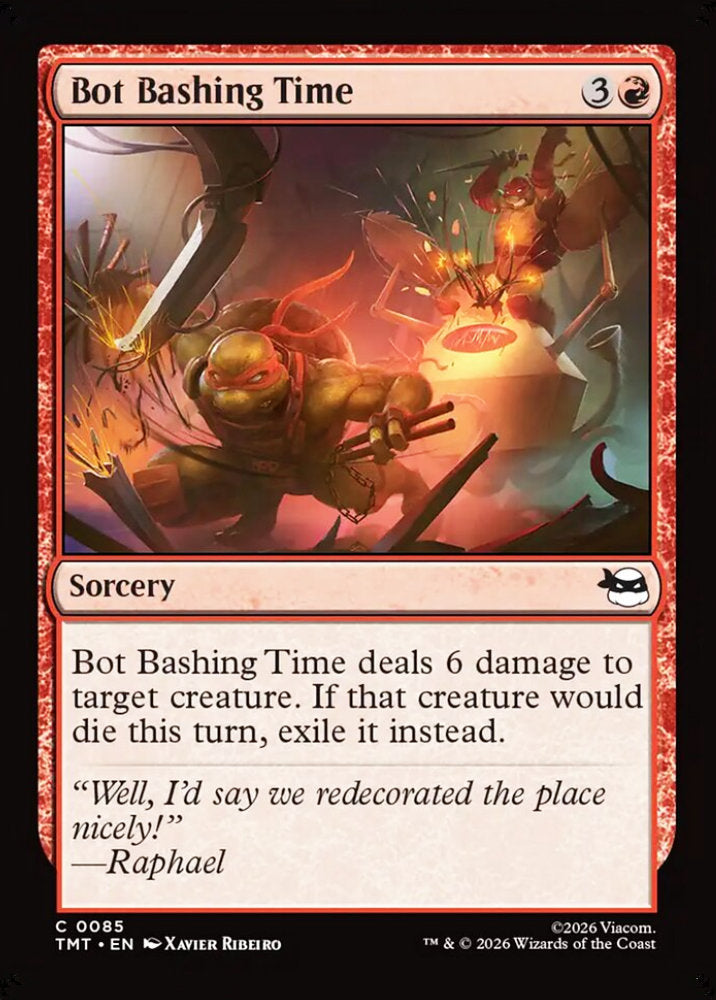 Bot Bashing Time TMT Sorcery  NM