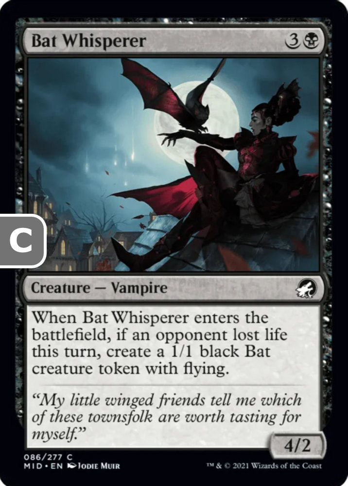 Bat Whisperer MID Creature Vampire NM