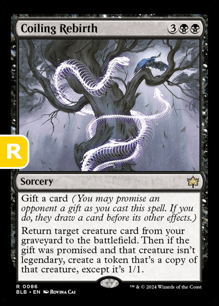 Coiling Rebirth BLB Sorcery  NM