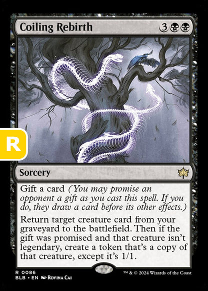 Coiling Rebirth BLB Sorcery  NM