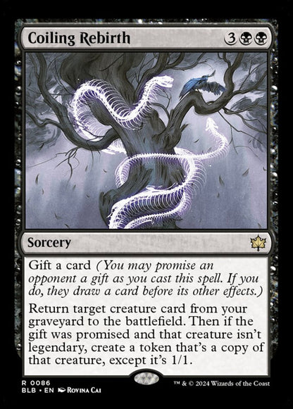 Coiling Rebirth BLB Sorcery  NM