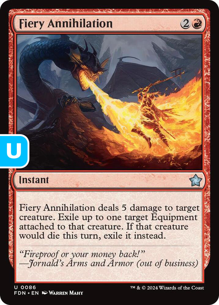 Fiery Annihilation FDN Instant  NM