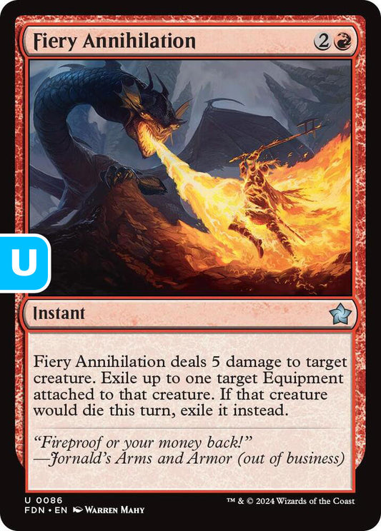 Fiery Annihilation FDN Instant  NM