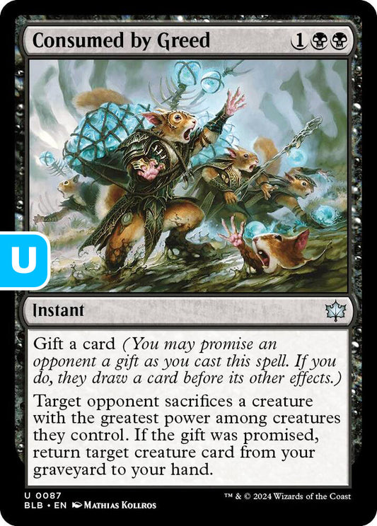 Consumed by Greed BLB Instant  NM