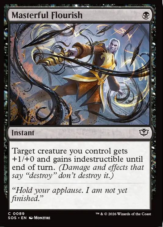 Masterful Flourish SOS Instant  NM