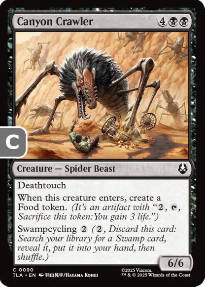 Canyon Crawler TLA Creature Spider Beast NM