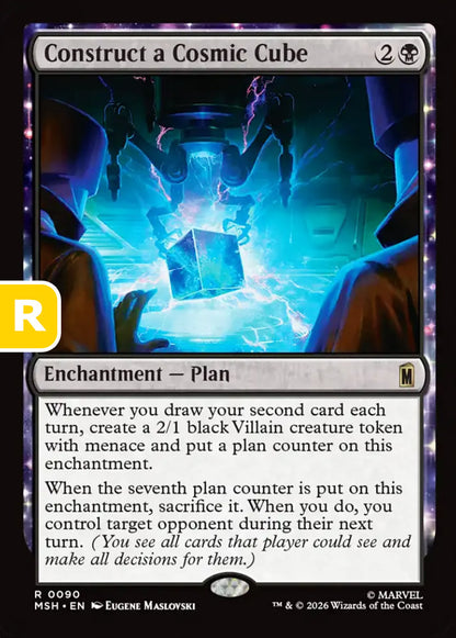 Construct a Cosmic Cube MSH Enchantment Plan NM