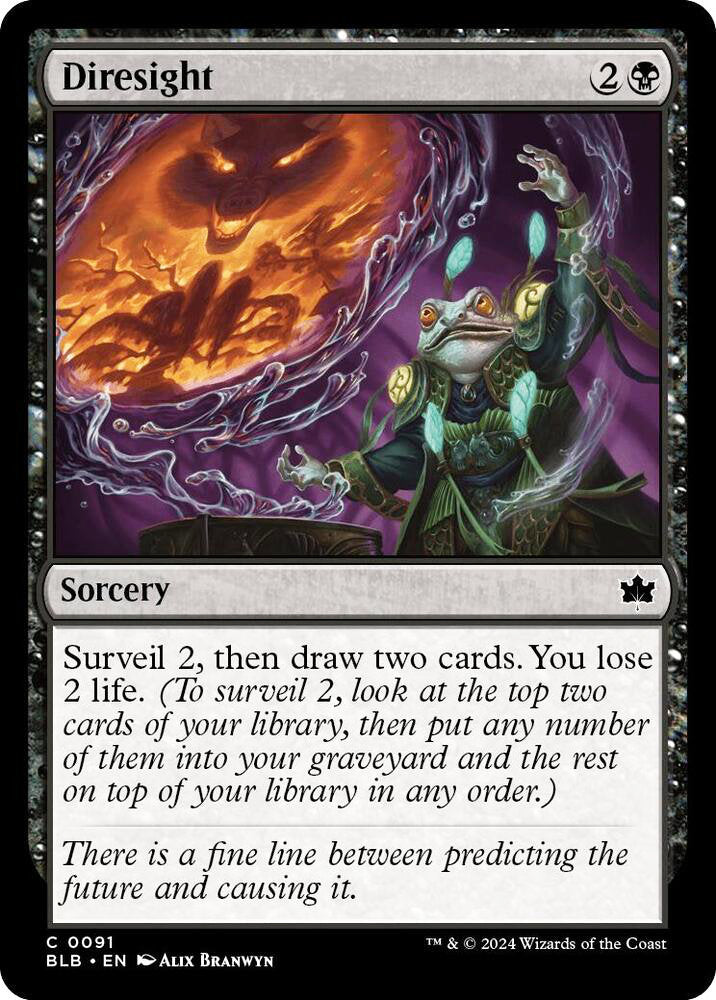 Diresight BLB Sorcery  NM