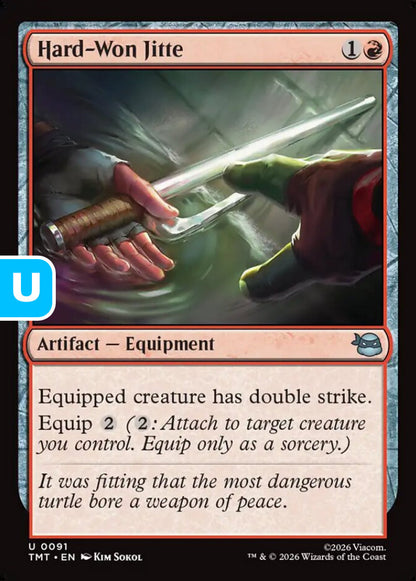 Hard-Won Jitte TMT Artifact Equipment NM