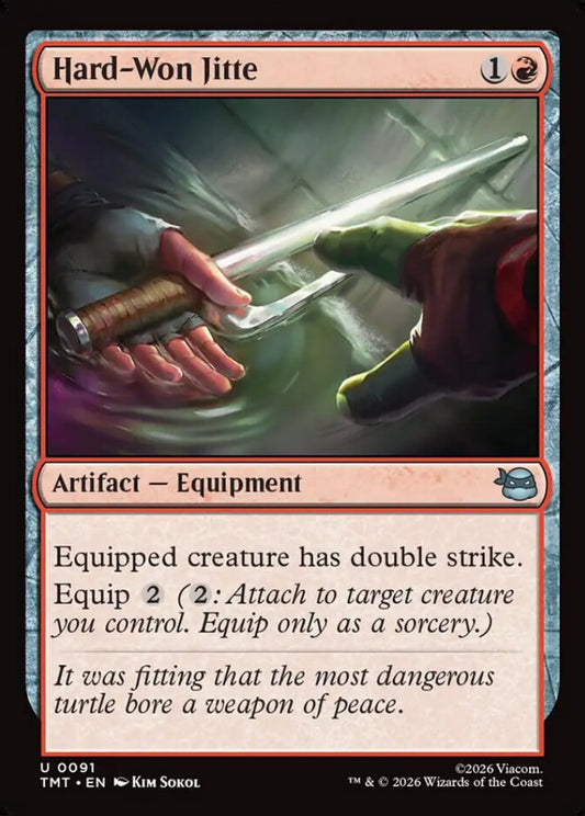 Hard-Won Jitte TMT Artifact Equipment NM