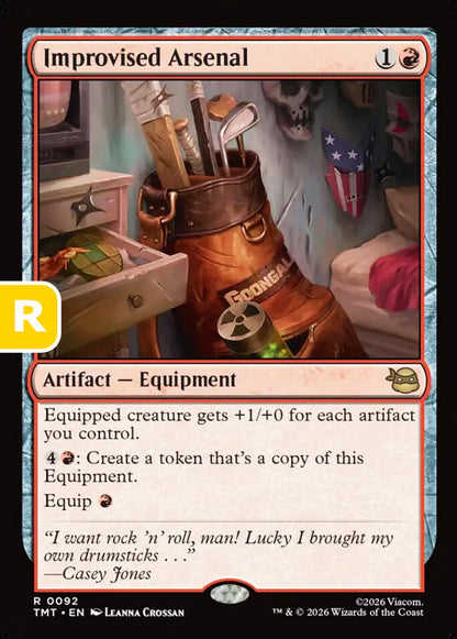 Improvised Arsenal TMT Artifact Equipment NM