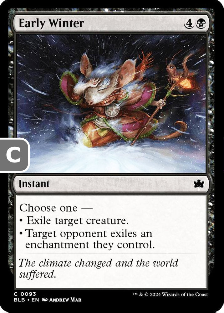 Early Winter BLB Instant  NM
