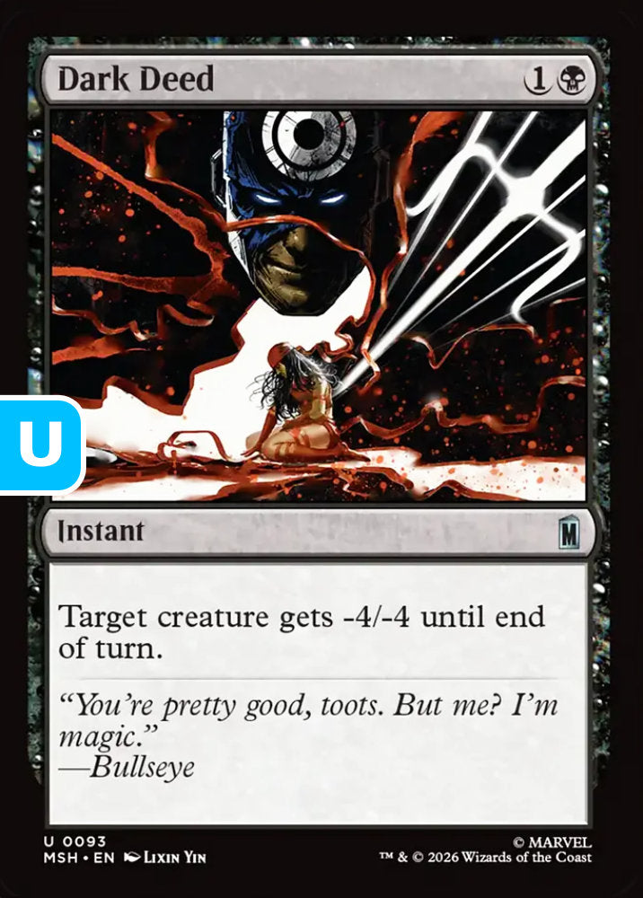 Dark Deed MSH Instant  NM