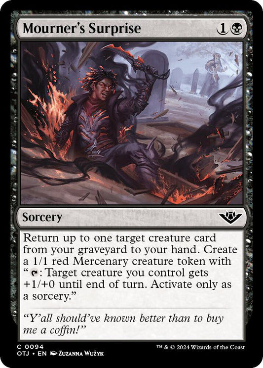 Mourner's Surprise Sorcery  OTJ NM