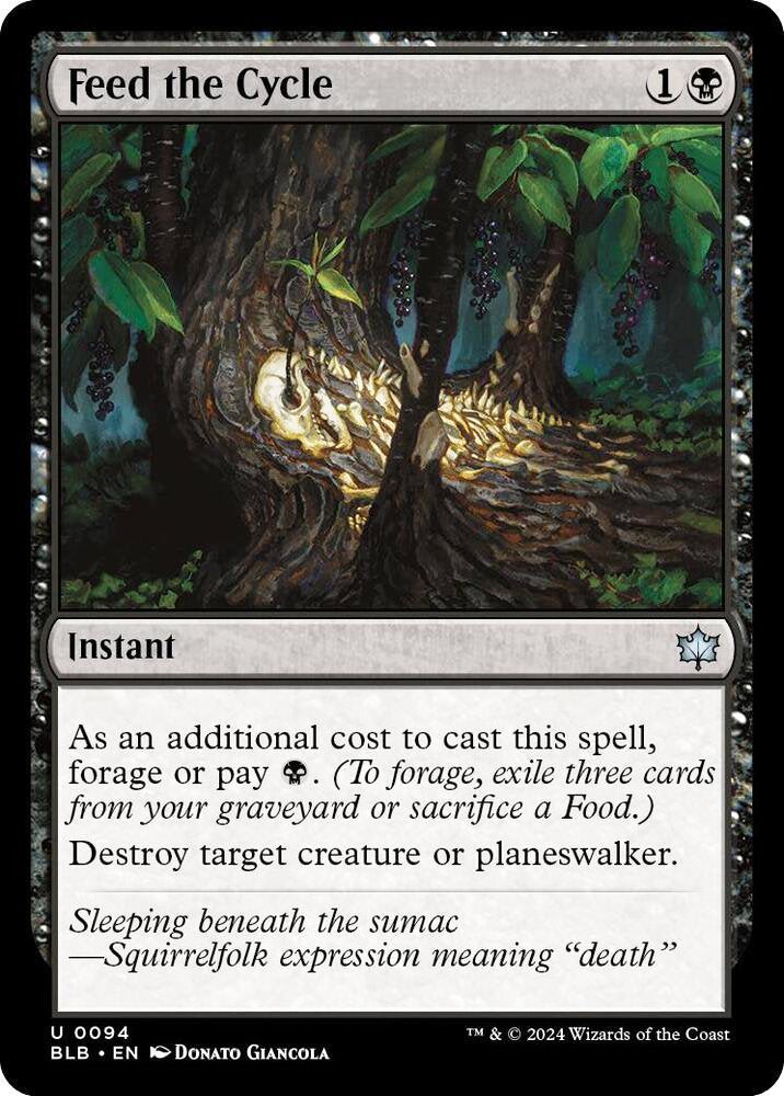 Feed the Cycle BLB Instant  NM