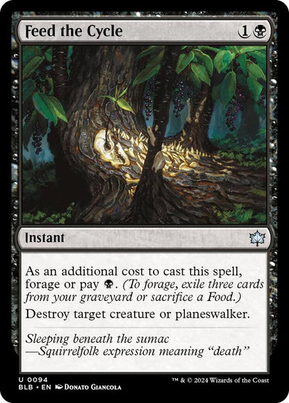 Feed the Cycle BLB Instant  NM