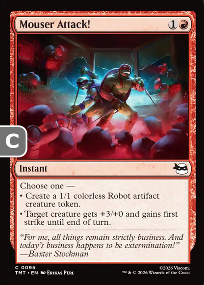 Mouser Attack! TMT Instant  NM