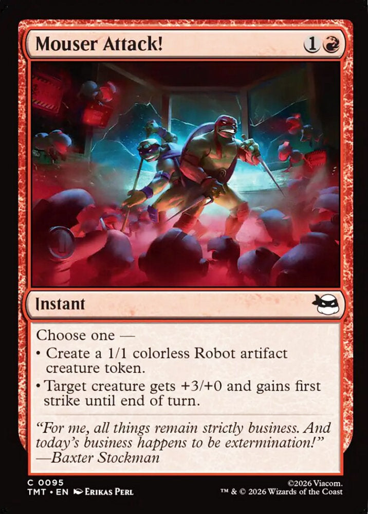 Mouser Attack! TMT Instant  NM