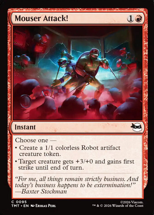 Mouser Attack! TMT Instant  NM
