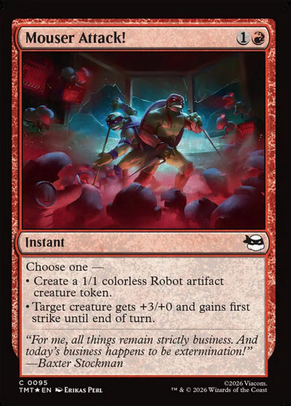 Mouser Attack! TMT Instant  *Foil* NM