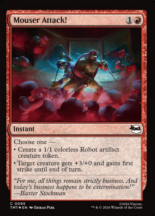 Mouser Attack! TMT Instant  *Foil* NM