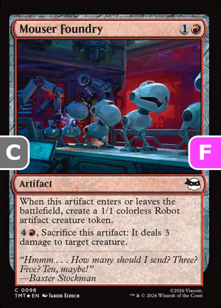 Mouser Foundry TMT Artifact  *Foil* NM