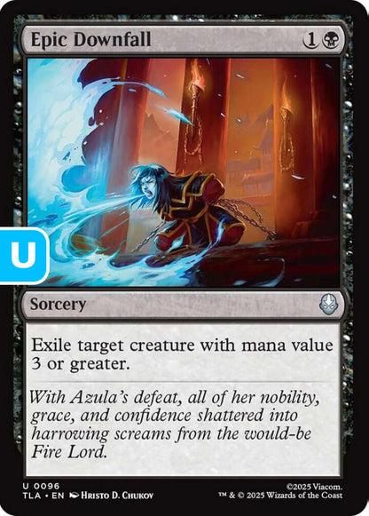 Epic Downfall TLA Sorcery  NM