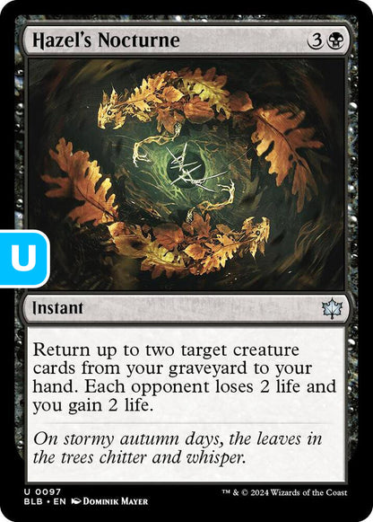 Hazel's Nocturne BLB Instant  NM