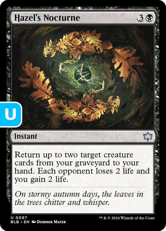 Hazel's Nocturne BLB Instant  NM