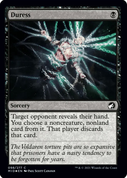 Duress MID Sorcery  *Foil* NM
