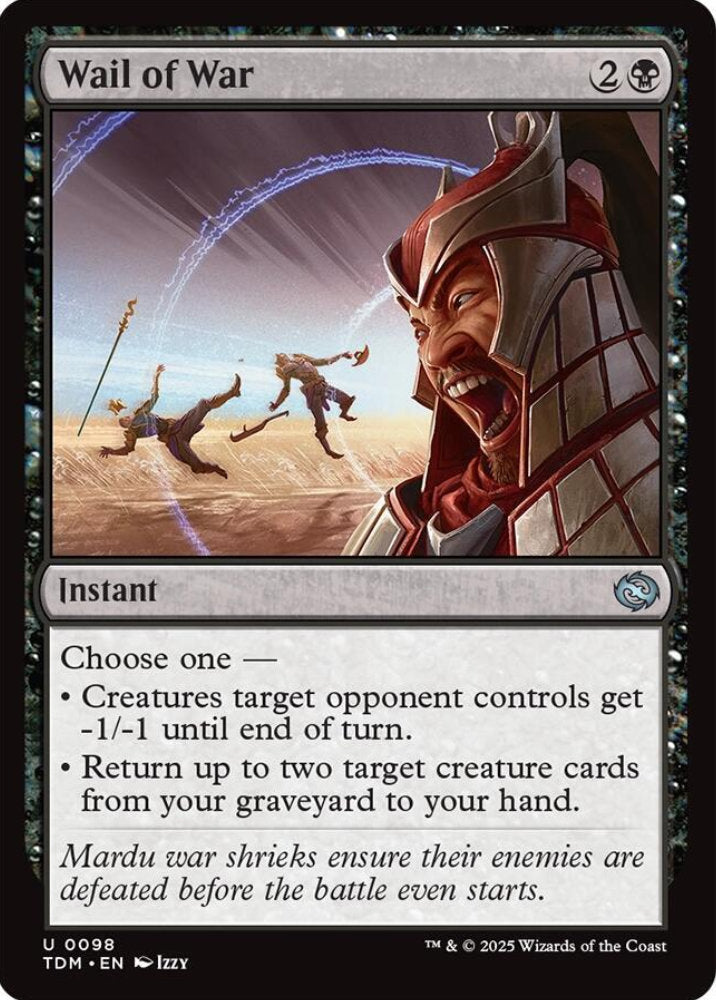 Wail of War TDM Instant  NM