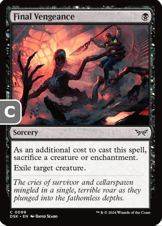 Final Vengeance DSK Sorcery  NM