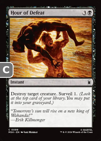 Hour of Defeat MSH Instant  NM