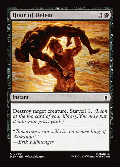 Hour of Defeat MSH Instant  NM