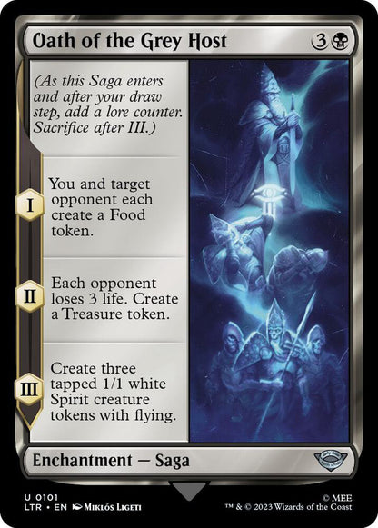 Oath of the Grey Host LTR Enchantment Saga NM