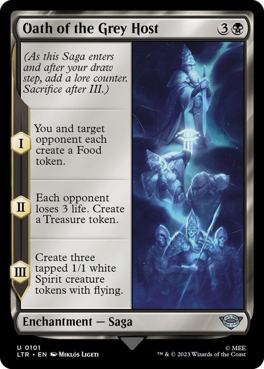 Oath of the Grey Host LTR Enchantment Saga NM
