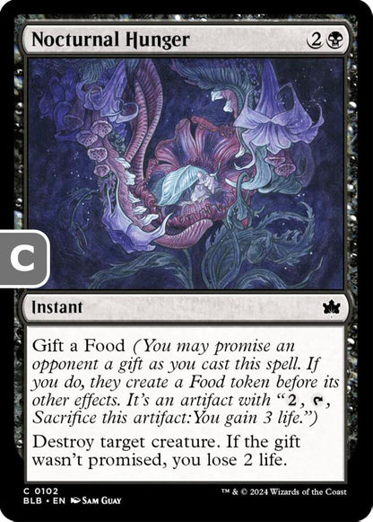 Nocturnal Hunger BLB Instant  NM