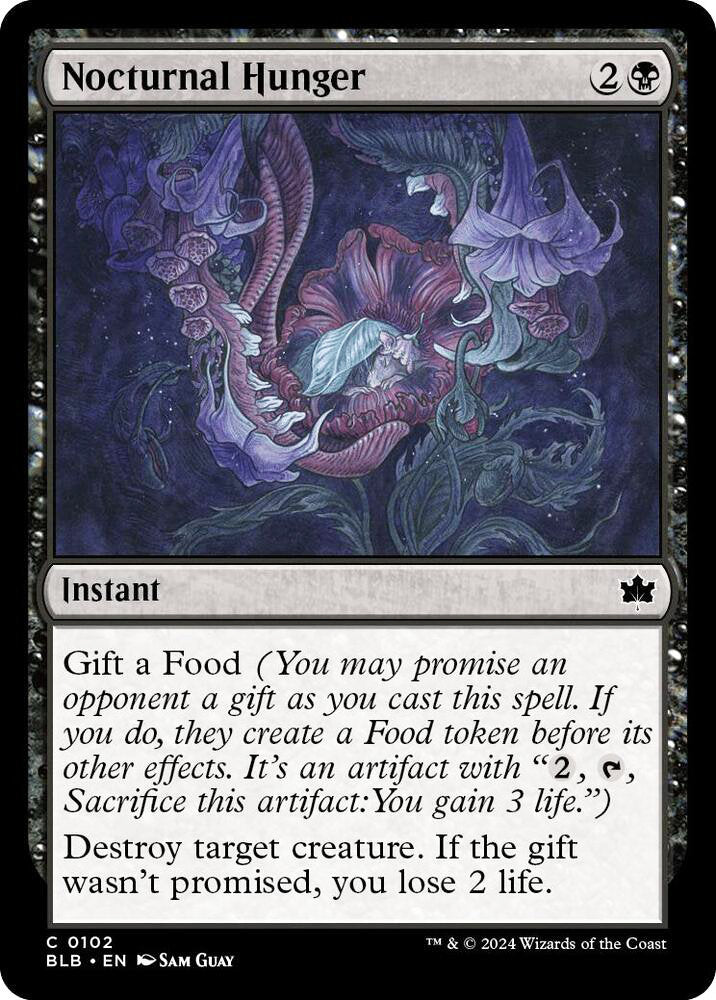 Nocturnal Hunger BLB Instant  NM