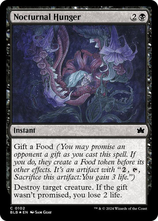 Nocturnal Hunger BLB Instant  *Foil* NM