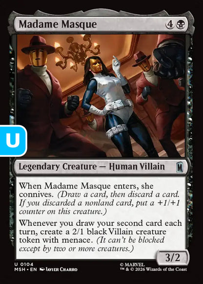 Madame Masque MSH Legendary Creature Human Villain NM
