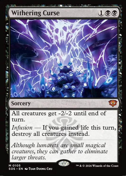 Withering Curse SOS Sorcery  NM