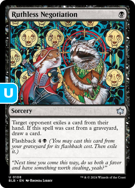 Ruthless Negotiation BLB Sorcery  NM