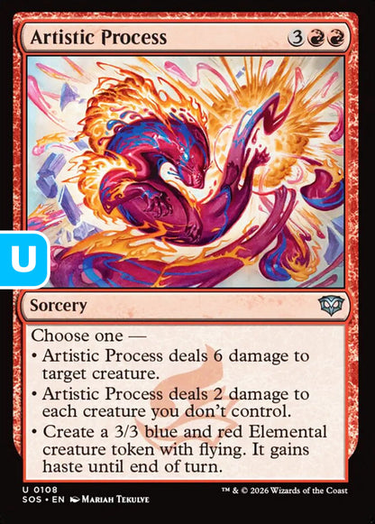 Artistic Process SOS Sorcery  NM