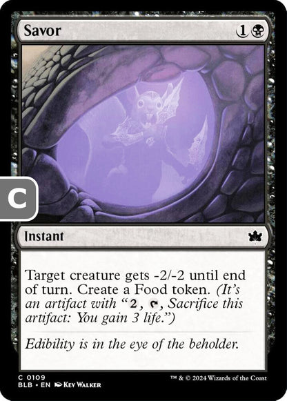 Savor BLB Instant  NM