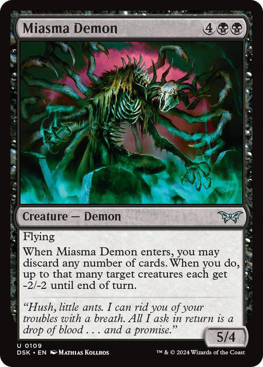 Miasma Demon DSK Creature Demon NM