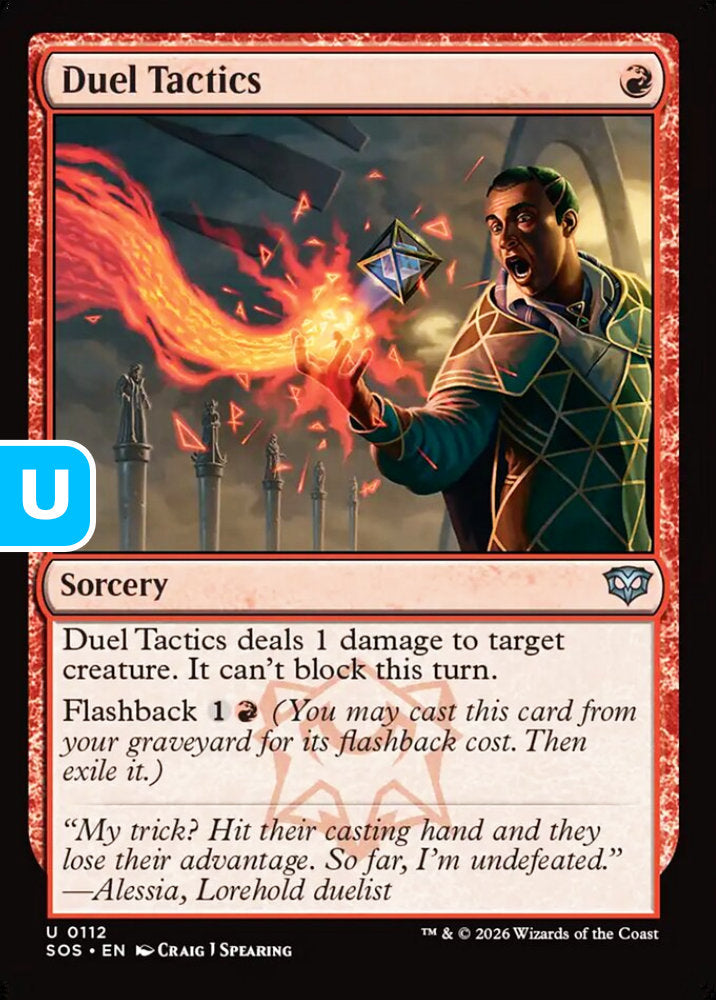 Duel Tactics SOS Sorcery  NM