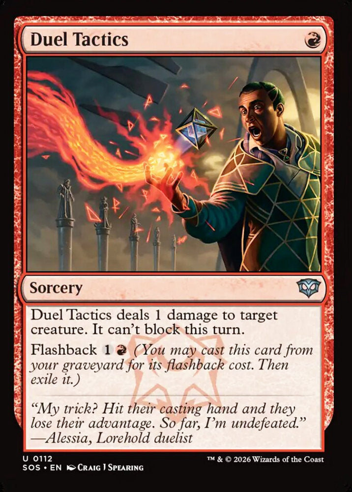 Duel Tactics SOS Sorcery  NM