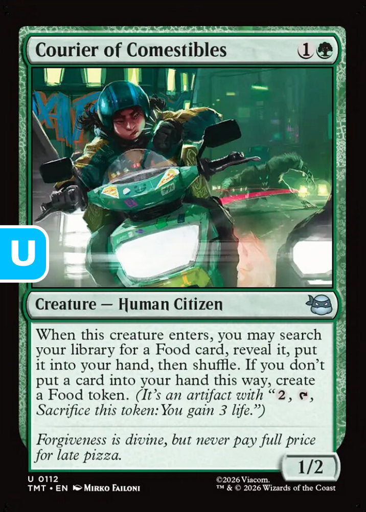 Courier of Comestibles TMT Creature Human Citizen NM